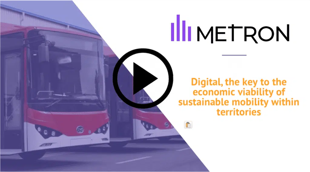 Digital, the key to the economic viability of sustainable mobility within territories Digital, the key to the economic viability of sustainable mobility within territories