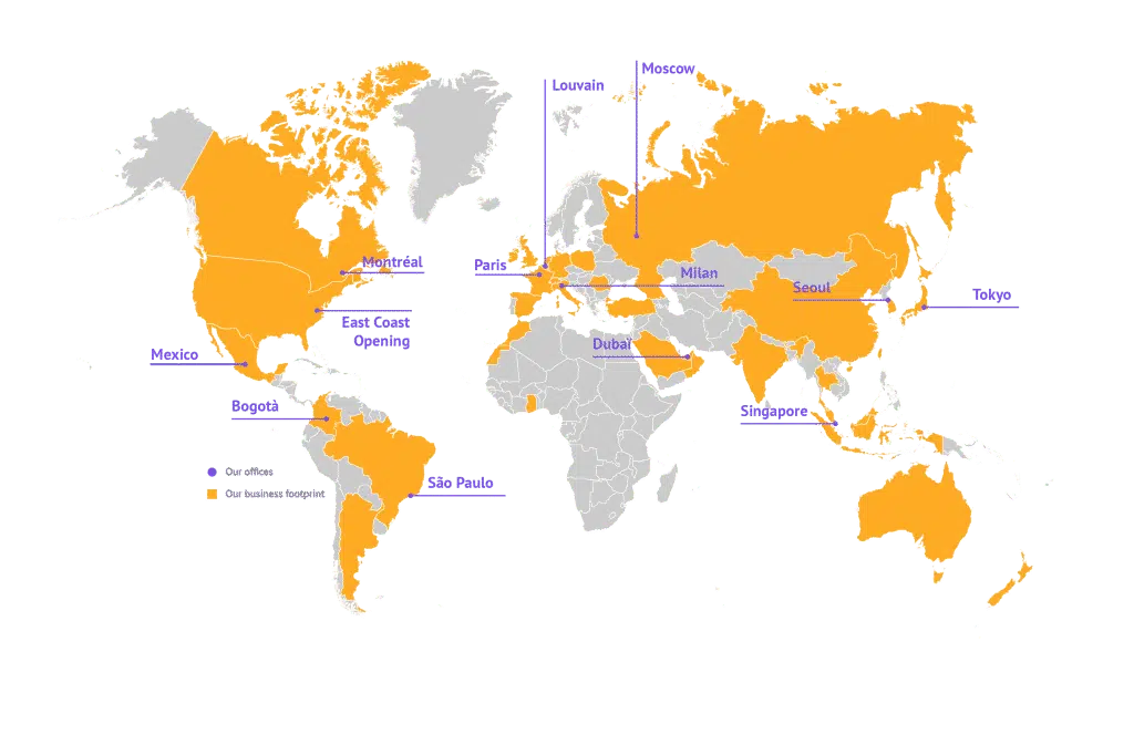 METRON - map offices