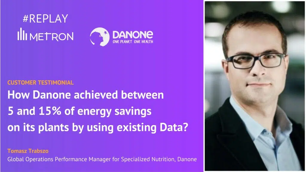 Danone testimonial METRON