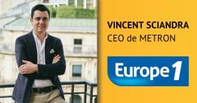 Vincent Sciandra, PDG de METRON, parle de sobriété énergétique sur Europe 1
