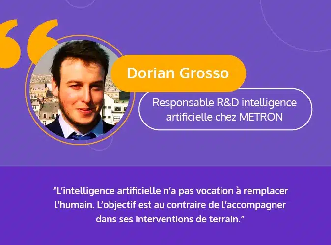 METRON intelligence artificielle industrie