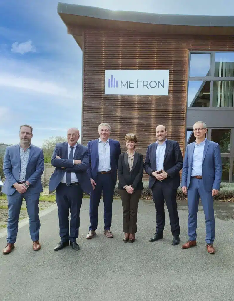 image ministre Dapesco Metron Visite représentants gouvernementaux belges METRON