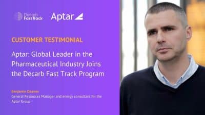 [Testimonial] AptarGroup, Decarb Fast Track Pioneer