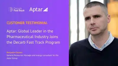 [Testimonial] AptarGroup, Decarb Fast Track Pioneer