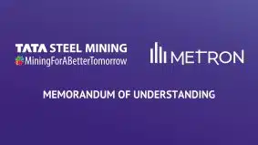 METRON announces cooperation with Tata Steel Mining Limited in India