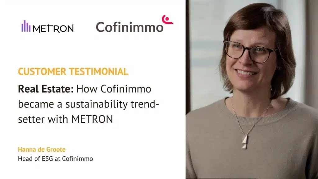 METRON Cofinimmo customer testimonial