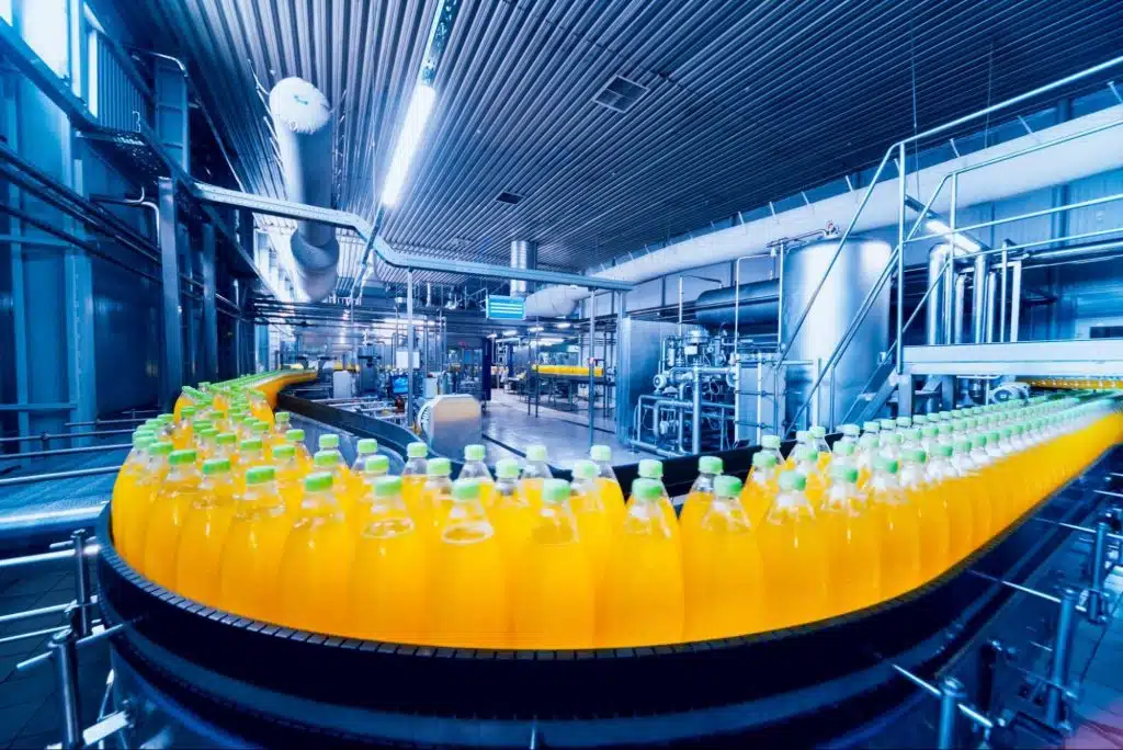 bottled drinks manufacturing